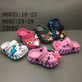 cartoon kids clogs sandals， slides sandals