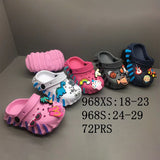 cartoon kids clogs sandals， slides sandals