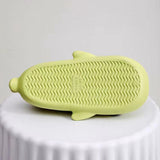 dolphin plush home slippers